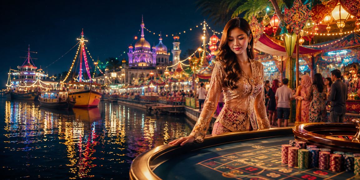 Live dealer di kasino dalam talian cd4 bermain baccarat